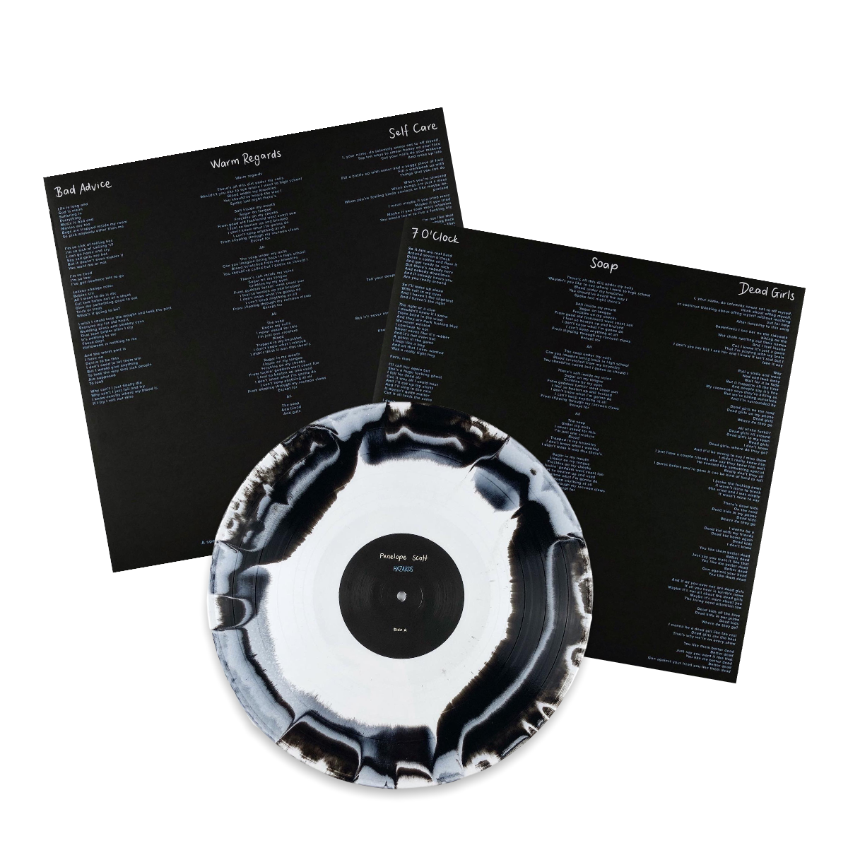 Hazards Vinyl - White/Black