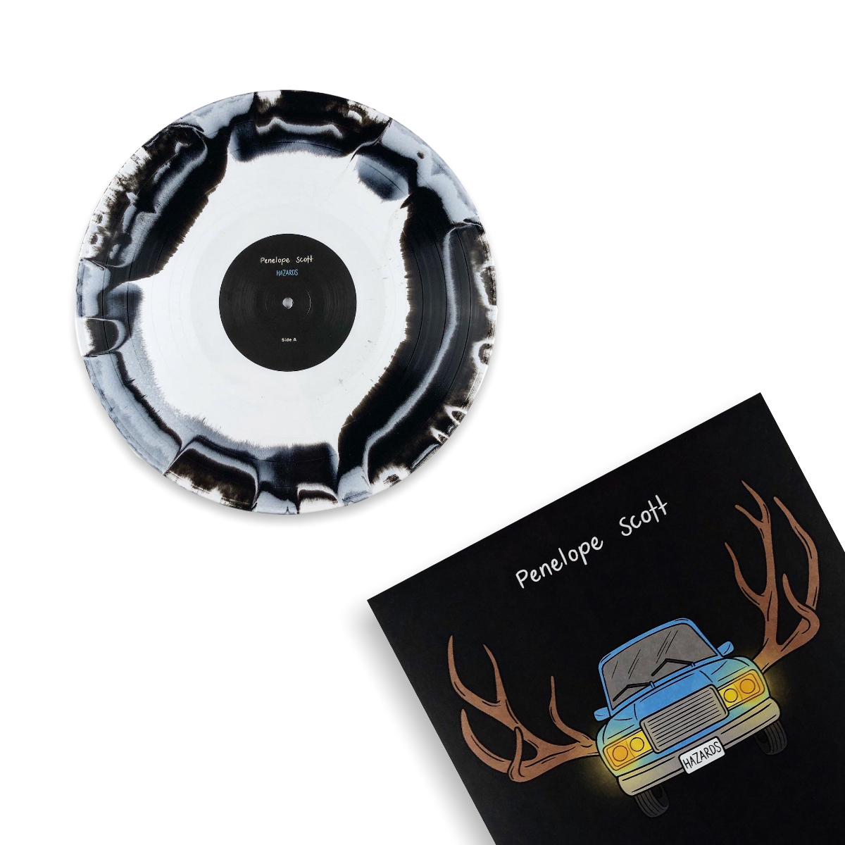 Hazards Vinyl - White/Black