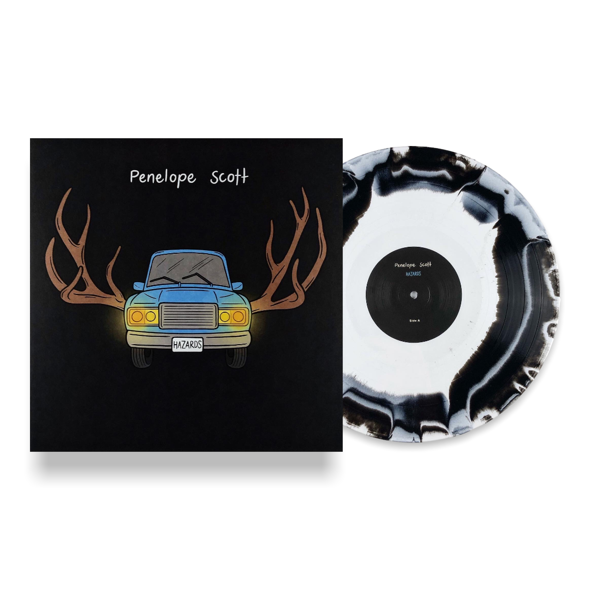 Hazards Vinyl - White/Black