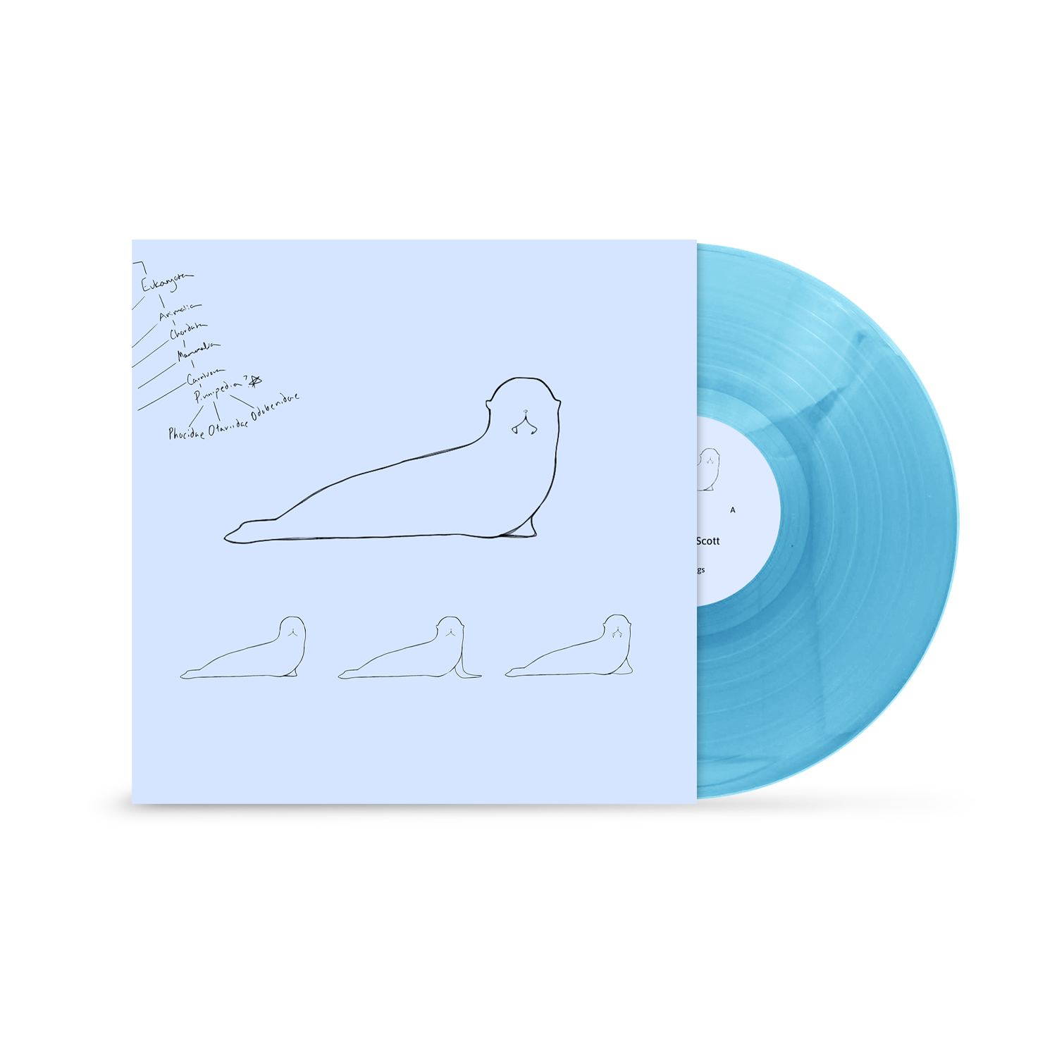 Water Dogs LP - Baby Blue Opaque